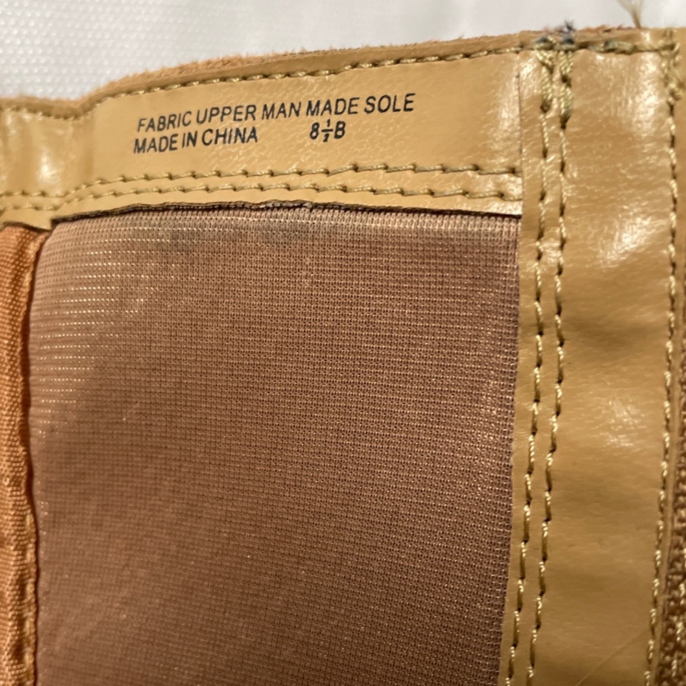 Fashionable Bakers Knee High Boots Brown Suede Wood Wedge Heels 8.5 B - Picture 5 of 12